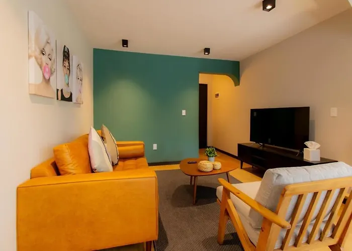 Apartamento Jm 102 Capitalia 1br Terrace Style And Photogenic Escandon