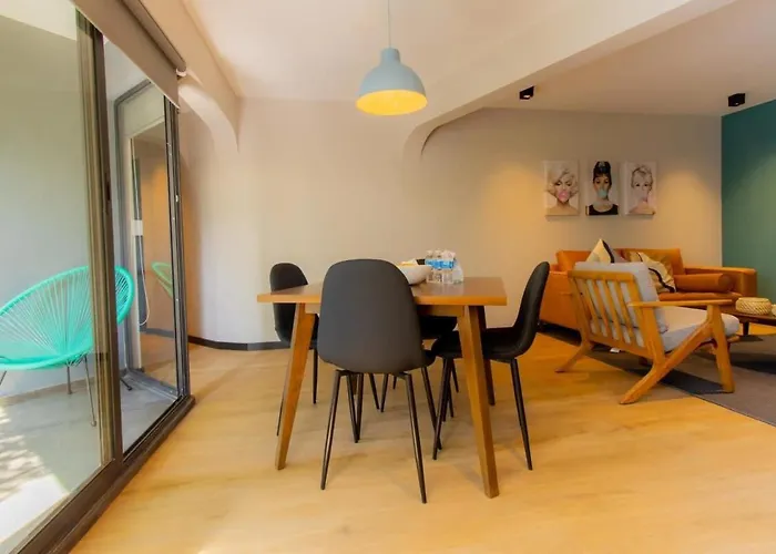 Jm 102 Capitalia 1br Terrace Style And Photogenic Escandon Apartamento